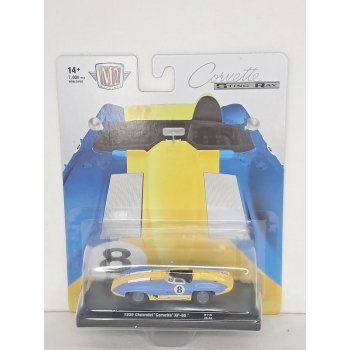 M2 Machines 1:64 Chevrolet Corvette XP-86 1959 blue yellow